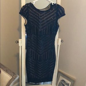 Dress The Population Sequin Cocktail Dress